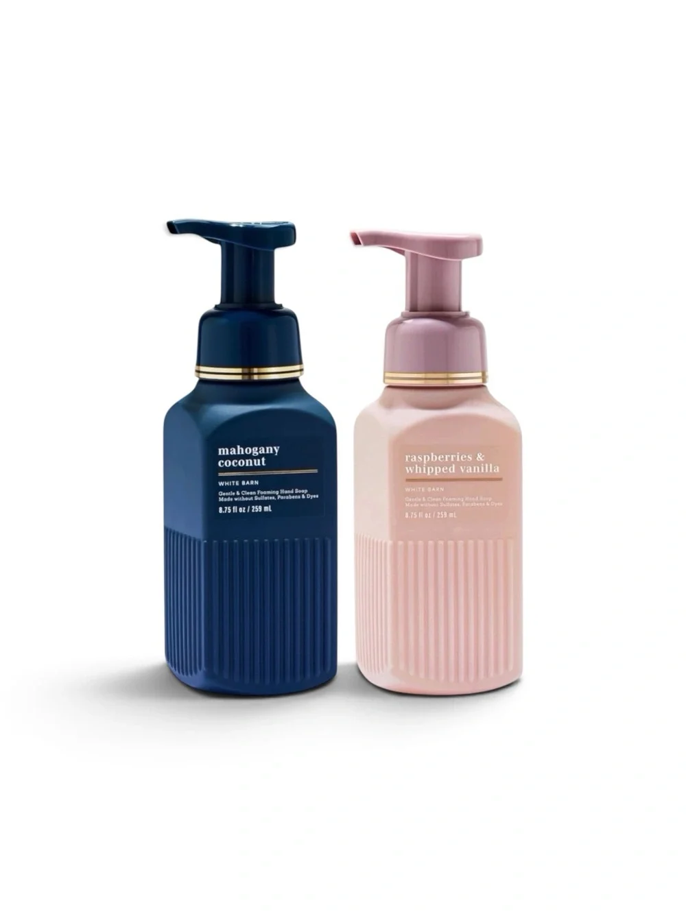 Bath & Body Works LUXE gentle & clean foaming hand soap 8.75 fl oz set